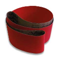 Keramikschleifband 75x4000mm XK870X hoher Abtrag,mit kühlem Schliff