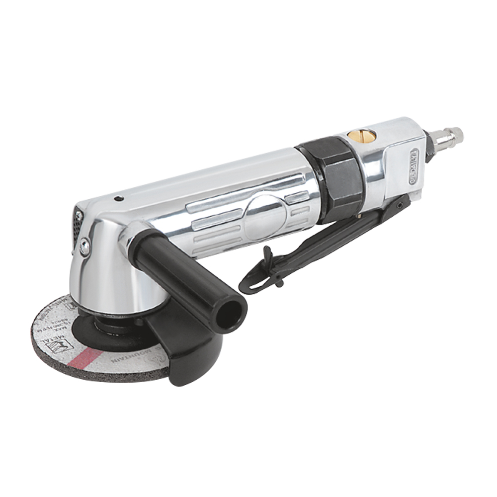 Preßluft-Winkelschleifer 115/125mm Ø INDUSTRIE,10000U/min.,1/4" Euro-Anschluß