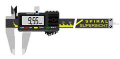 Schiebelehre DIGIMAX SUPERSICHT 155x40mm, mit Haltefunktion, Messbereich: 0-150mm, Prüfzertifikat: NEIN