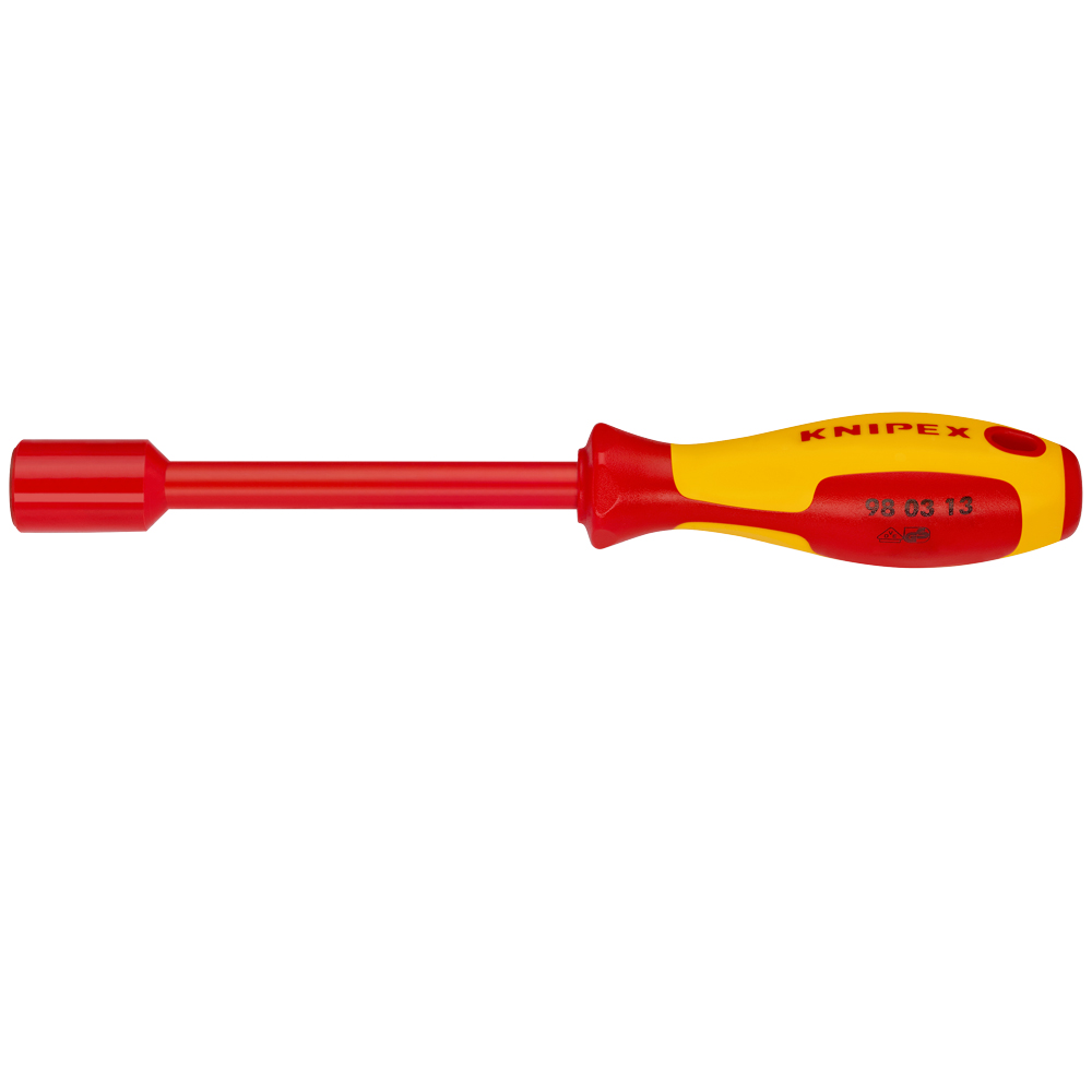KNIPEX Steckschlüssel mit Schraubendreher-Griff