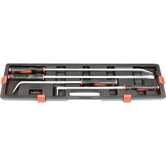 Krafthebel-Stemm- und Ausrichteisen-Satz 4-teilig,610-920mm lang,in Box