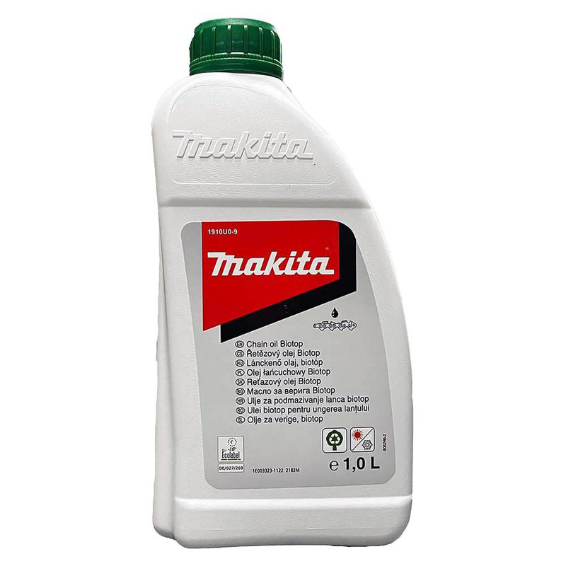 Bio-Kettensägen-Öl  MAKITA, Behälterinhalt: 1 Liter