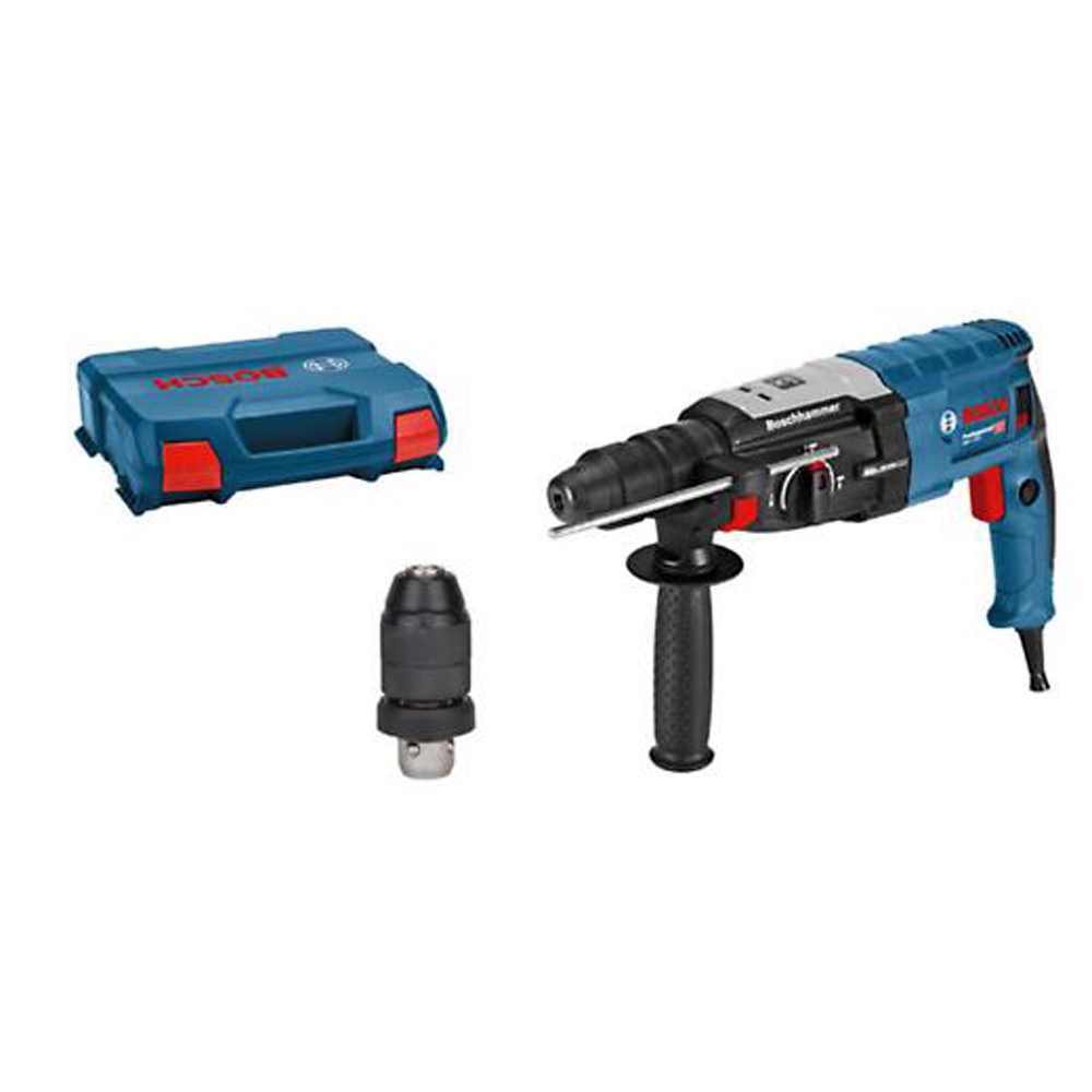 Bohrhammer BOSCH GBH 2-28 F mit Koffer, SDS, Schnellspannbohrfutter