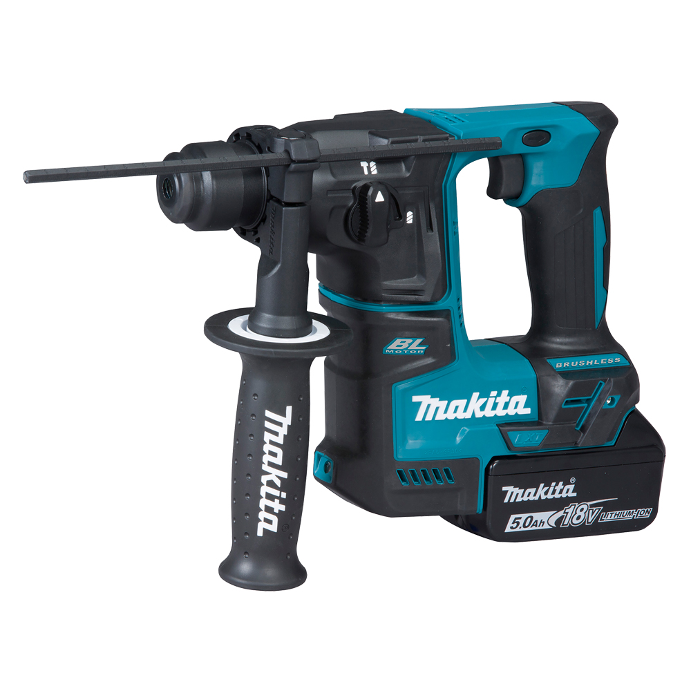 Akku-Bohrhammer MAKITA DHR171JBX7 18V inkl. 2x5Ah Akku u. Ladegerät