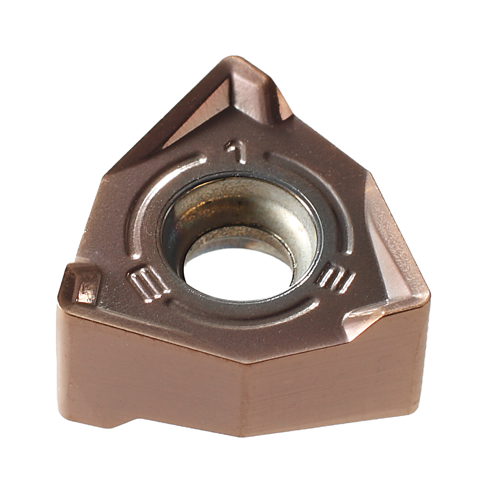 10 Stück WNEU080608- MP1012 ISO-P beschichtete verschleißfeste Fräsplatte