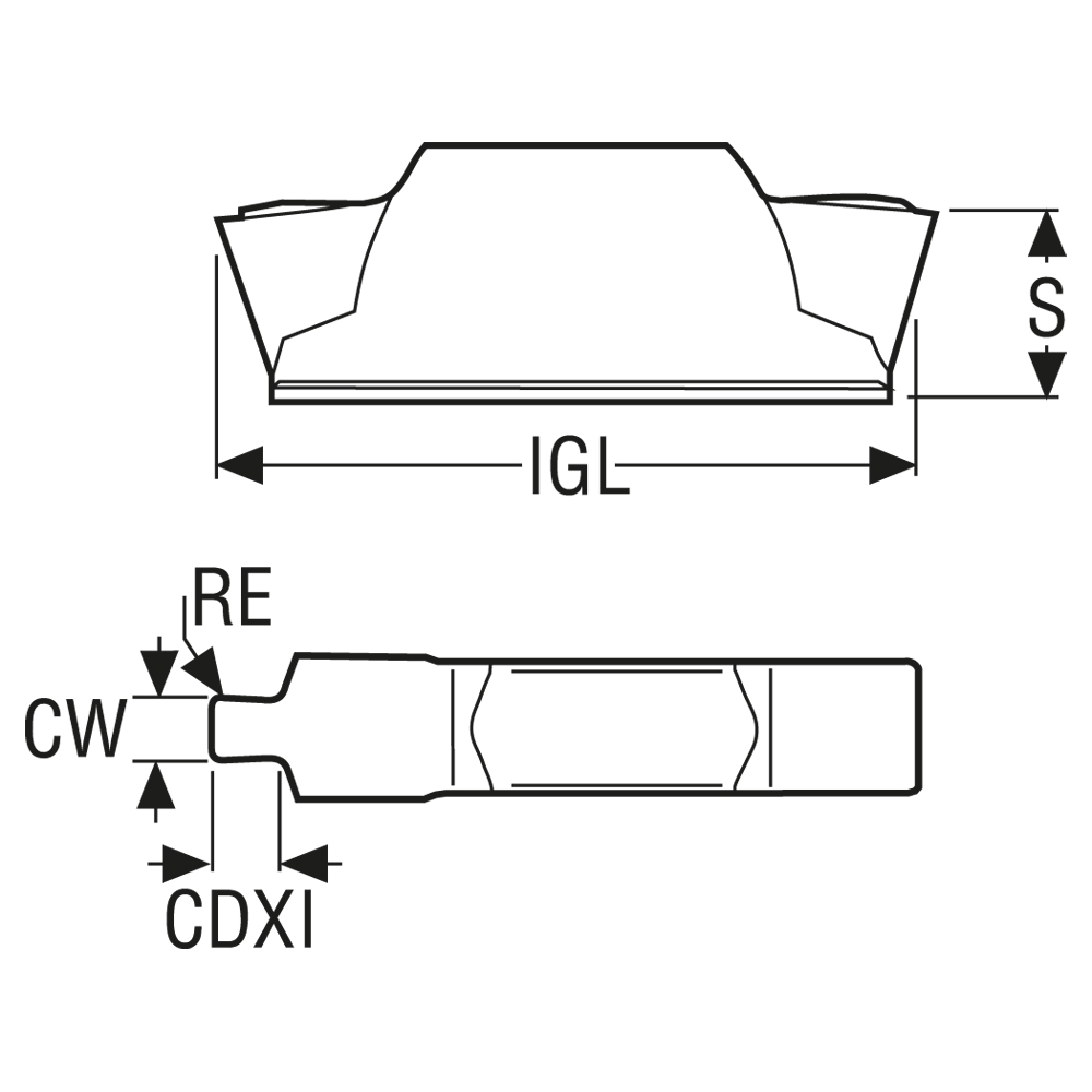 10 Stück MDT- LCGN160502-0520-FG-CP500 Stechplatte -Sicherungseinstich B=5.00mm