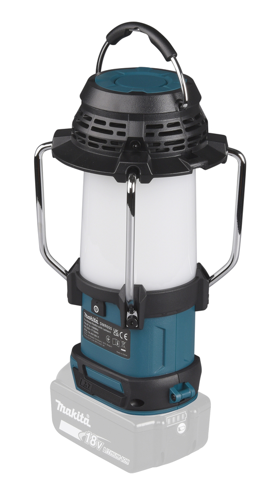 Akku-Radio-Laterne MAKITA DMR055 18V 260/190 Lumen,360°,ohne Akku u.Ladeg.