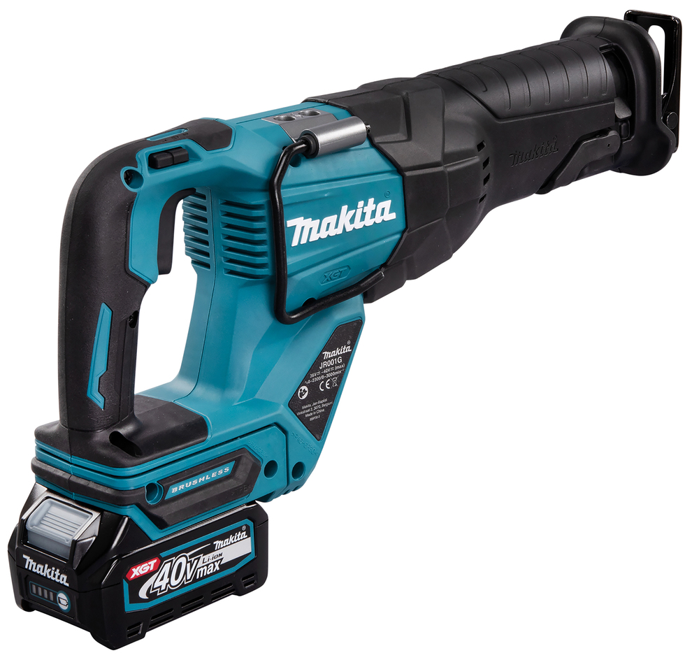 Akku-Reciprosäge MAKITA JR001GD201 40V bis 3000U/m,2xAkku 5Ah,Ladegerät,Koffer