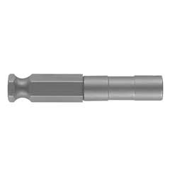 Bitsverlängerung,flexibel 1/4" 6-Kant Innen und Außen,190mm