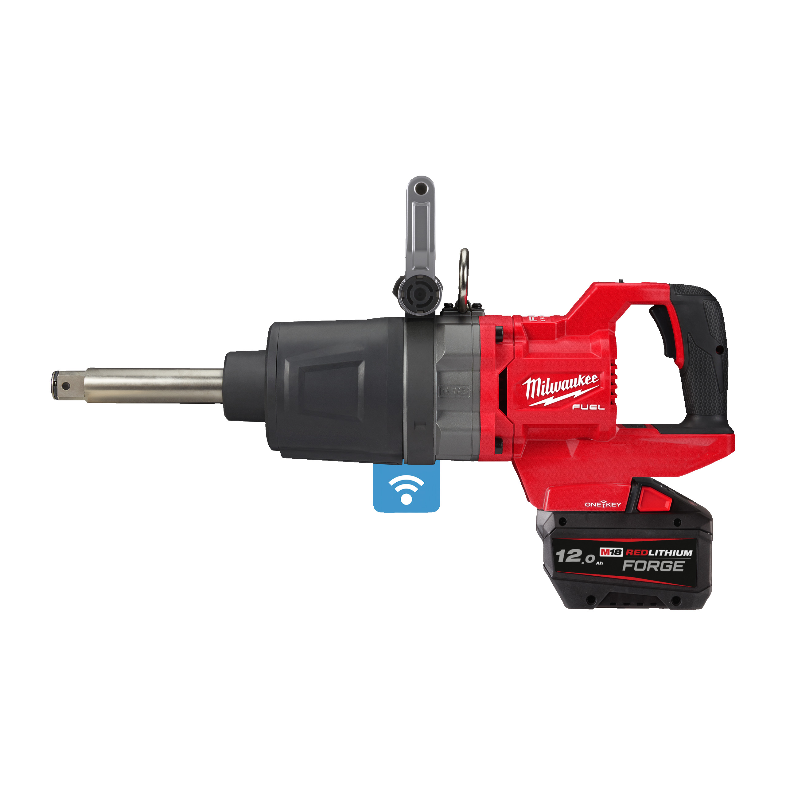 Akku-Schlagschrauber 1" MILWAUKEE 18V Sprengr., Schaft lang M18ONEFHIWF1D-121C