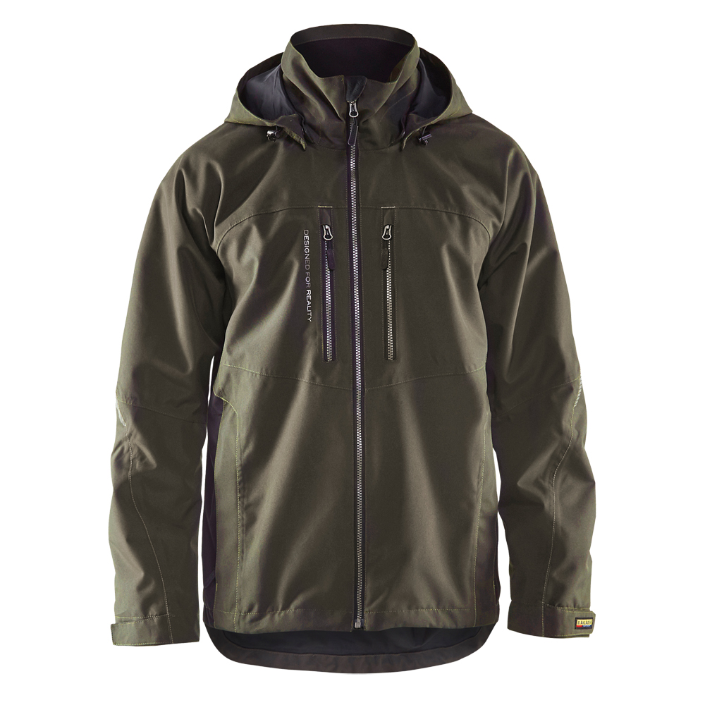 Funktionswinterjacke,, UNITE 4890,100% PE,laminiert,200 g/m², Farbe: oliv/schwarz, Größe: XS