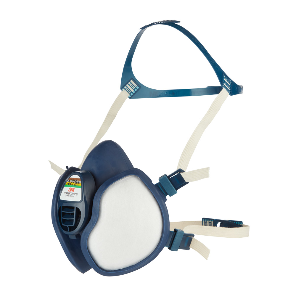 Einweg-Halbmaske 3M 4279 mit Ventil FFABEK1P3D, EN 405