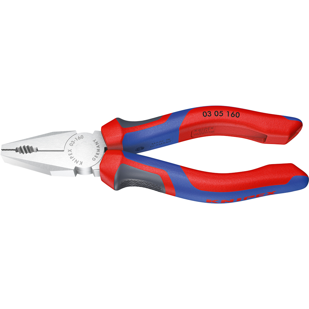 KNIPEX Kombizange, MK Hülle, verchromt, Länge: 160mm