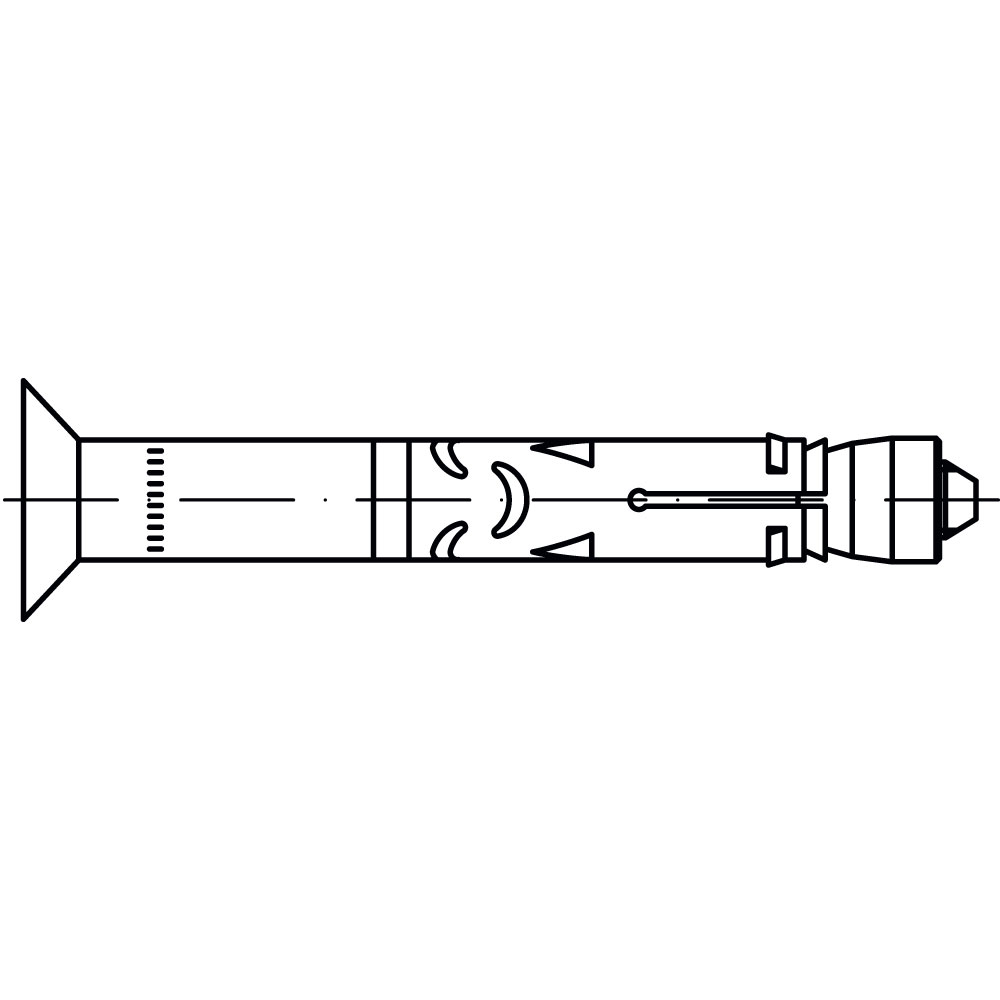 FI-Hochleistungsanker A4 FH II, rost- und säurebeständig, Durchmesser: 12mm, Bohrlochtiefe: 95mm