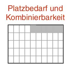 Einsatzkästchen A8-3 240x55x45mm per Stück,zu Carry Lite 55
