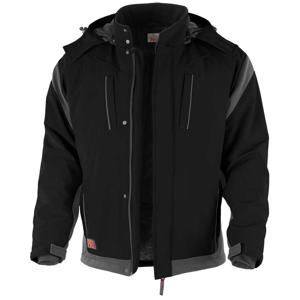 Softshell, gefüttert,, Nr. 44138-28-2XL - Seite: 26, Farbe: schwarz/grau, Größe: M