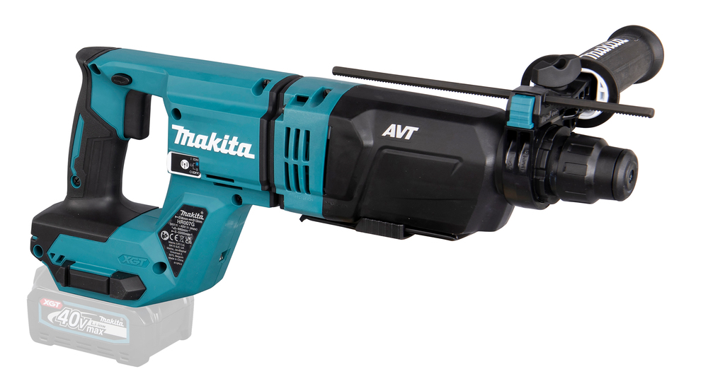 Akku-Bohrhammer MAKITA HR007GZ 40V ohne Akku,Ladegerät,Koffer