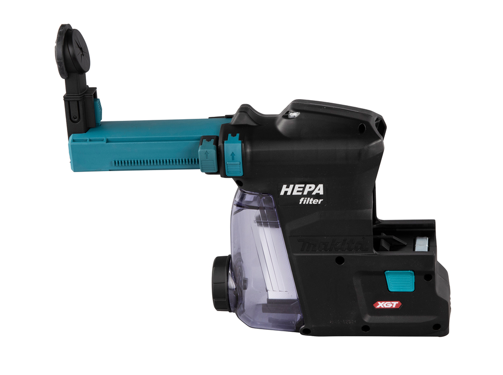 Staubabsaugung MAKITA DX14 für XGT HR002 Bohrhammer-Zubehör mit HEPA-Filter