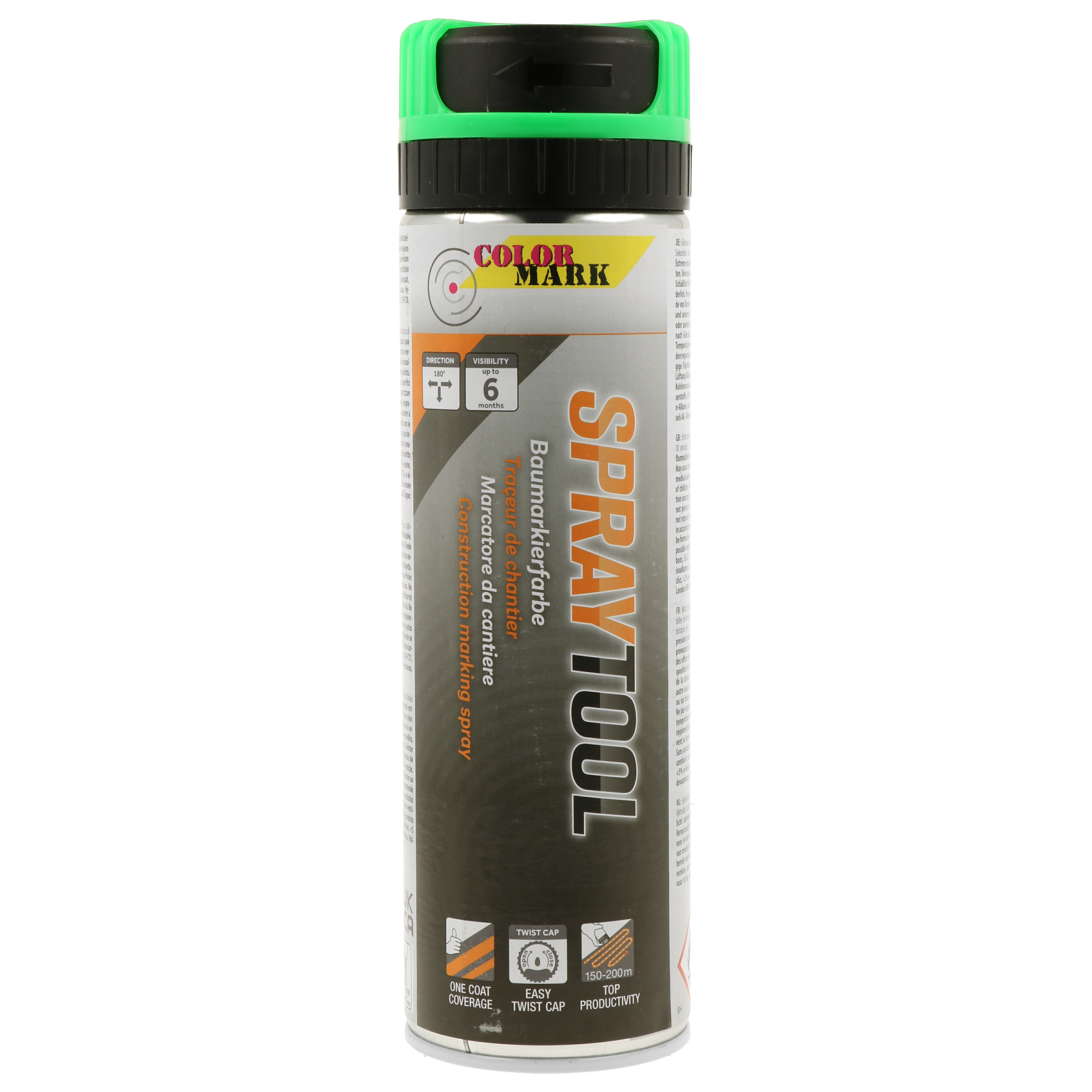 Markierungsfarbe 500ml, UV-beständig,abriebfest, Farbe: grün
