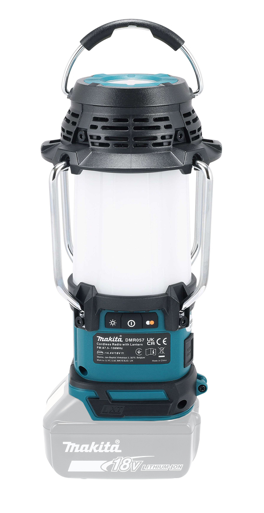 Akku-Radio-Laterne MAKITA DMR057 18V 310/155 Lumen,360°,ohne Akku u.Ladeg.