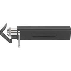 Kabel-Abmantelmesser 4,5-25mm für PVC-Rundkabel,Rund-,Längs+Spiralschnitte