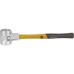 Simplex-Hammer 30 ALU ohne Einsatz für 30mm Durchmesser-Einsätze