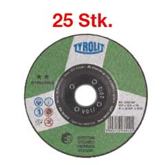 25 Stk. Trennscheiben Standard x2,5mm C30-BF,für Gestein 2 Stern Standard
