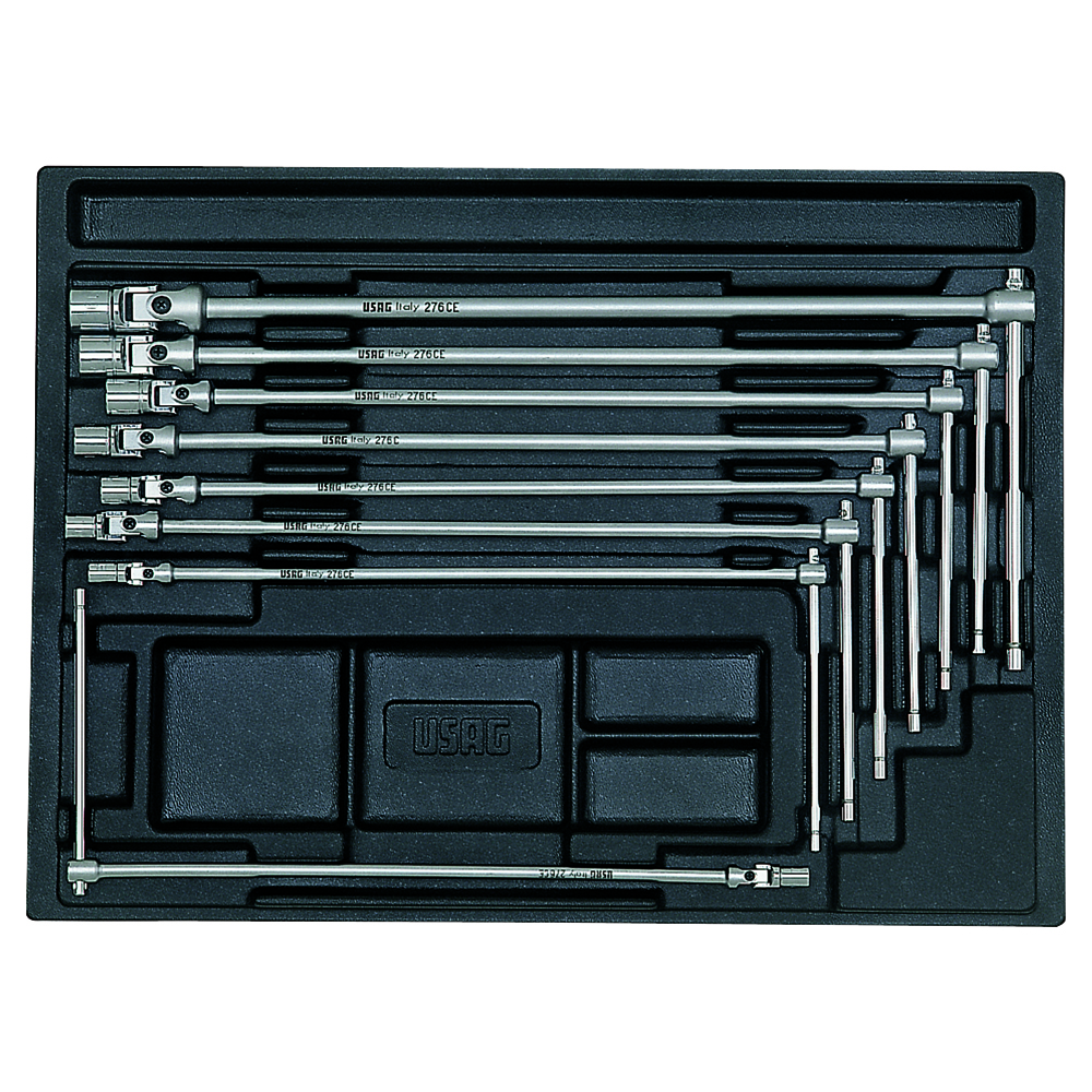 Gelenkschlüssel-Modul 519/276 4-teilig 415x565x45mm,SW 7-19mm,für Roll-Truck