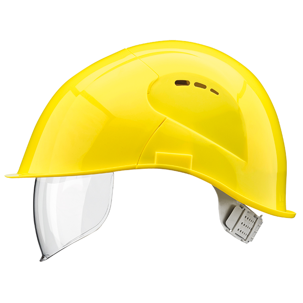 Komfort-Schutzhelm VISORLIGHT, Farbe:  gelb
