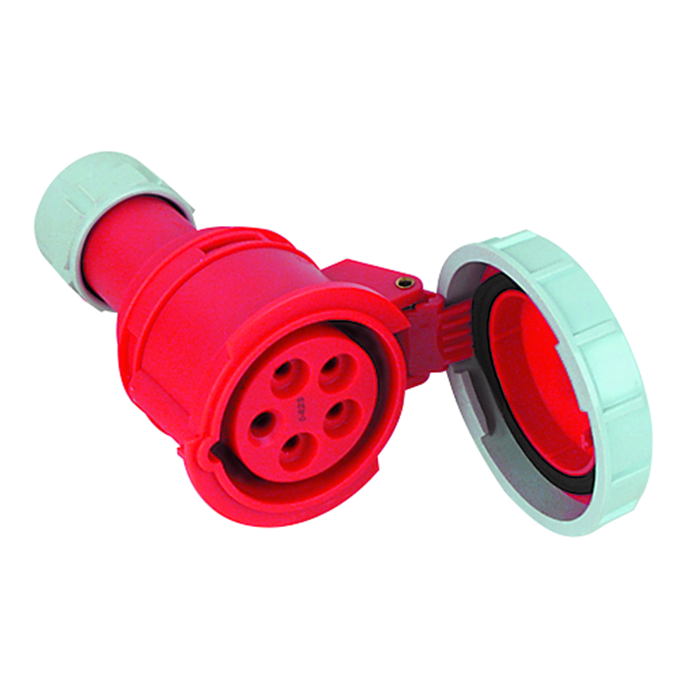 CEE-Kupplung 400V/16A,5-polig,3P+N+E IP67,Bajonettsystem