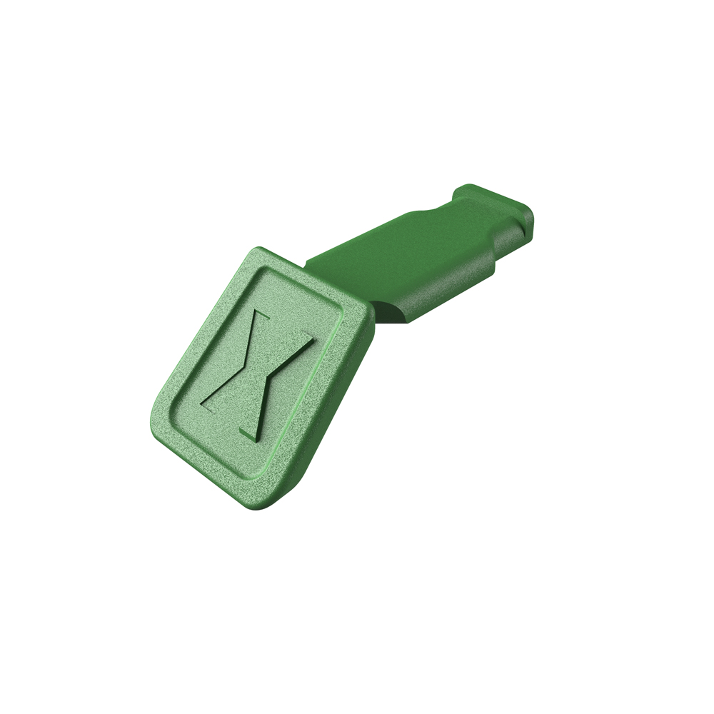 ColorCode Clips KNIPEX Grün (10 Stk)