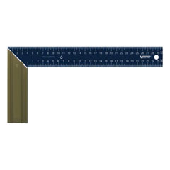 Tischler-Winkel, ALU-Klinge,mm-Einteilung, Schenkelmaß Lang: 250mm