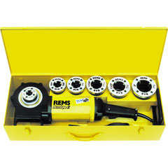 Rems-Amigo"2"Set R 1/2-2" Elektro- Schneidkluppe,in Stahlblechkasten