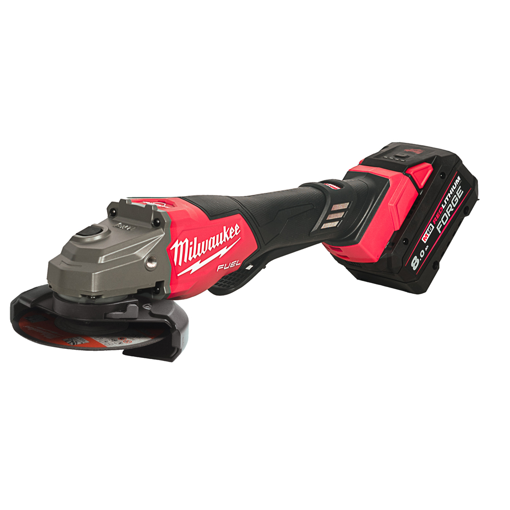 Akku-Winkelschleifer 125mm MILWAUKEE 18V m.Geschw.-Regler M18FHSAGO125VXPDB2-802X