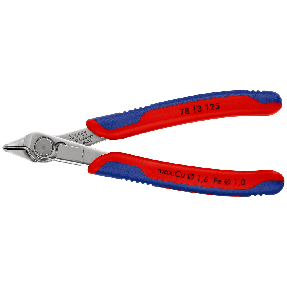 Halte-Seitenschneider SUPER-KNIPS 125mm präzisionsgeschliffen,für weiches PVC