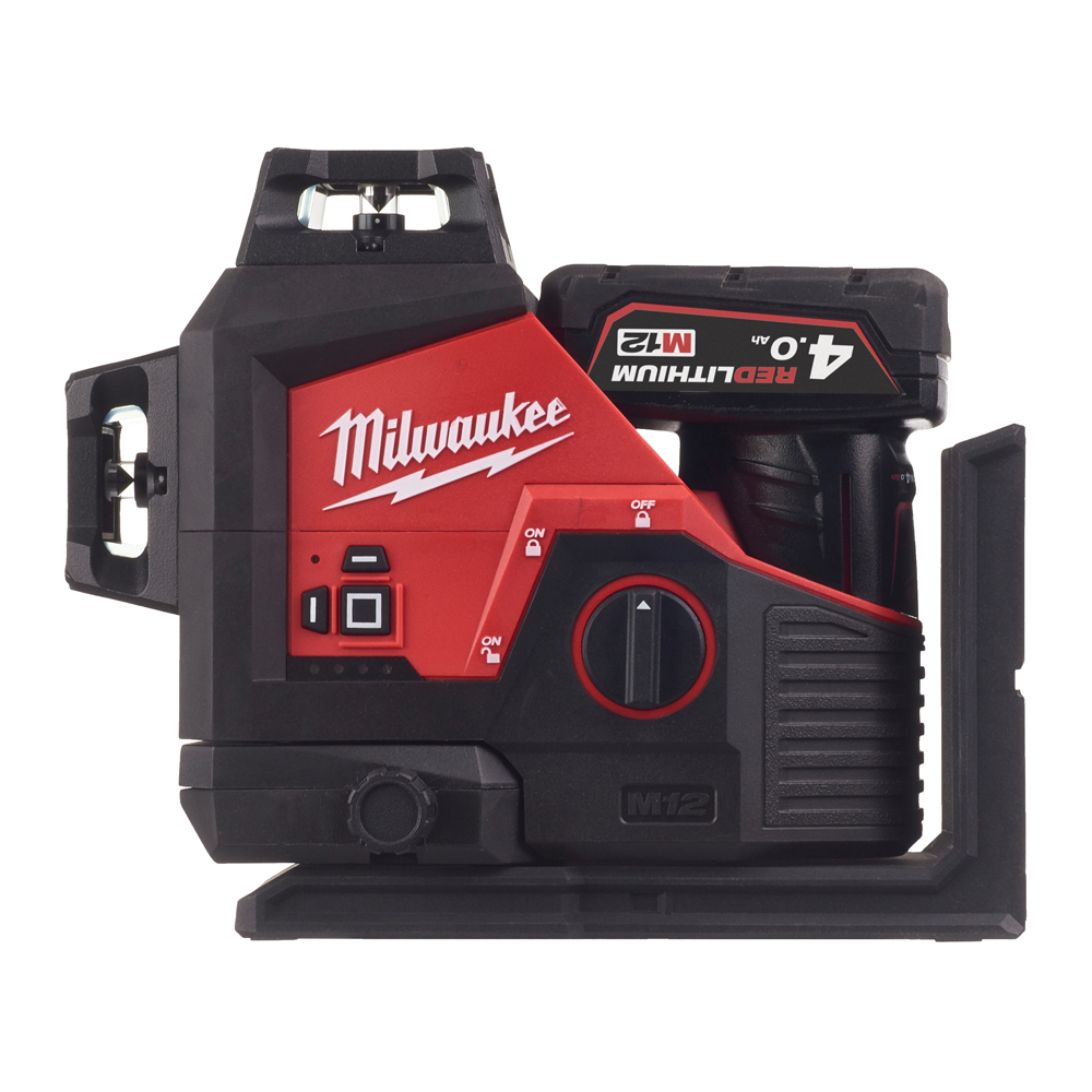 Kreuzlinienlaser MILWAUKEE 12V M123PL-401C 3 x 360°
