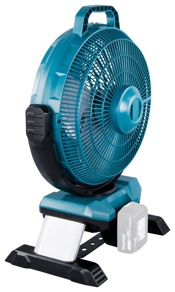 Akku-Ventilator MAKITA DCF301Z 18V 33cm verstellbar,mit Netzgerät,ohne Akku