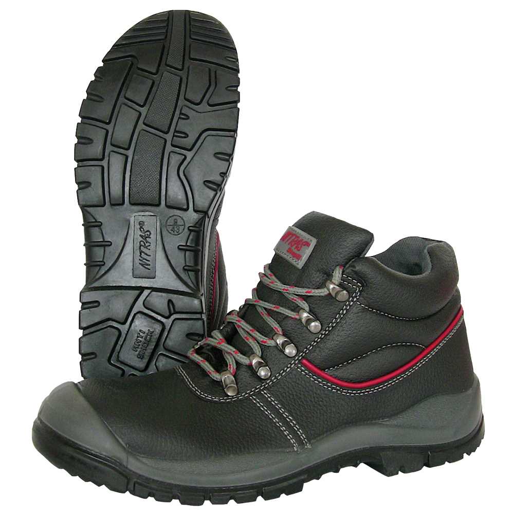 Sicherheitsstiefel STEP S3 EN 20345 S3 SRA,schwarz