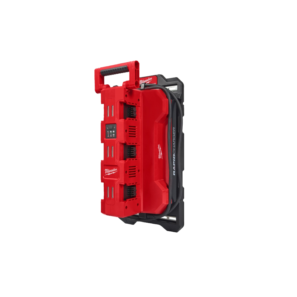 Sechsfach-Schnellladegerät MILWAUKEE 18V M18MPC6