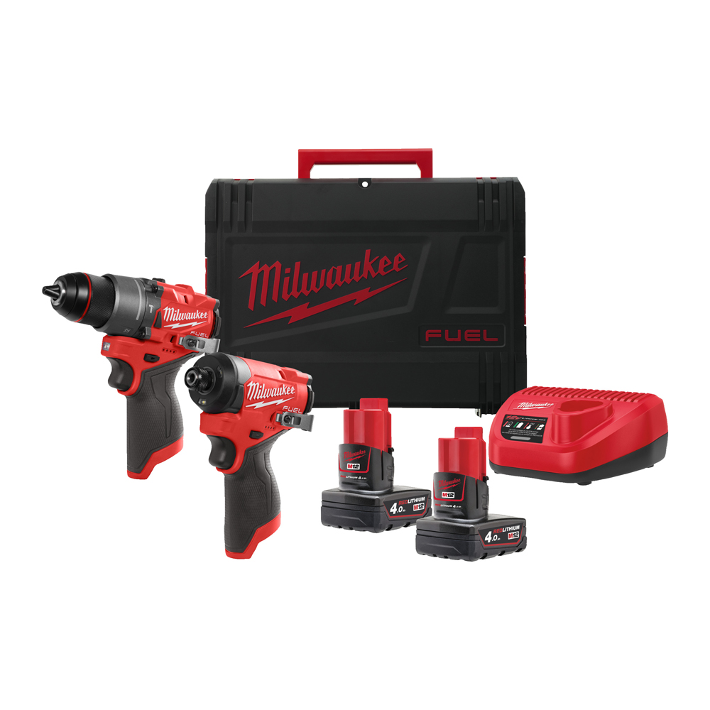 Akku-SpezialSet MILWAUKEE 12V M12FPP2A2-402X FUEL M12 FUEL Powerpack