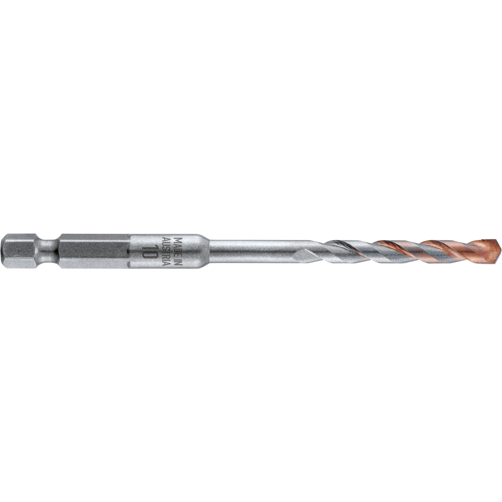 Dachziegelbohrer mit 1/4" Bit.Schaft, für härteste Dachziegel, Durchmesser: 4mm