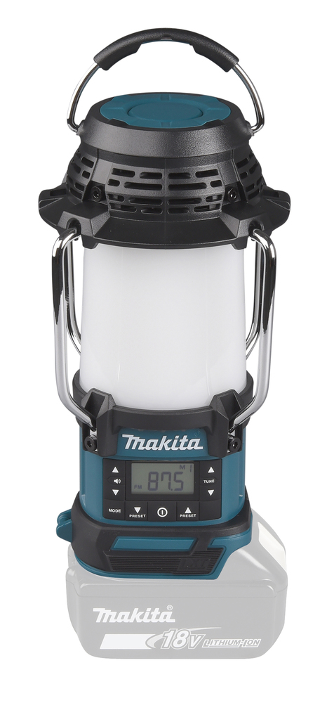 Akku-Radio-Laterne MAKITA DMR055 18V 260/190 Lumen,360°,ohne Akku u.Ladeg.