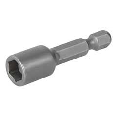 Magnetnuss E 6,3, Direktaufnahmeschaft,45mm lang, Schlüsselweite: 5,5mm, Länge: 45mm
