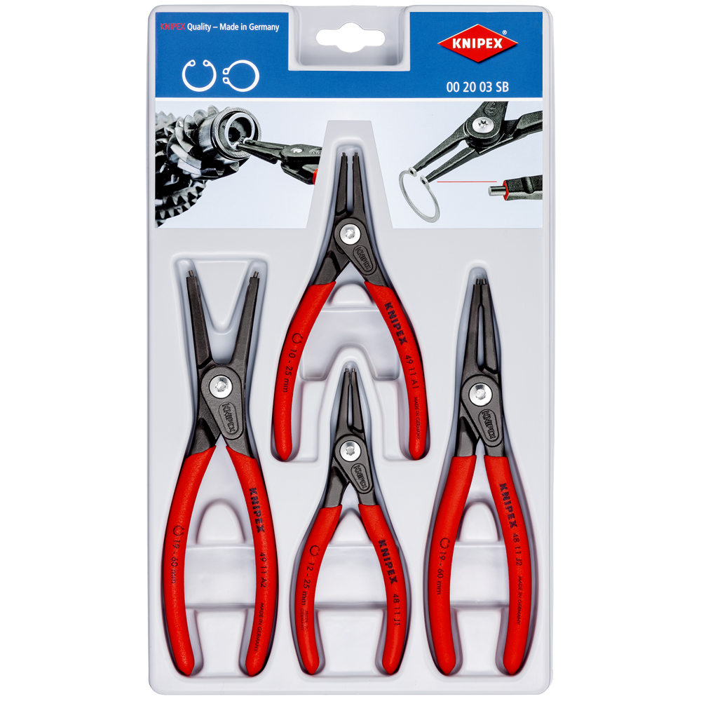 KNIPEX Sicherungsringzangen-Set