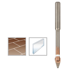Feinsteinzeug-Fliesenbohrer, "C PROTECTOR", Durchmesser: 5mm