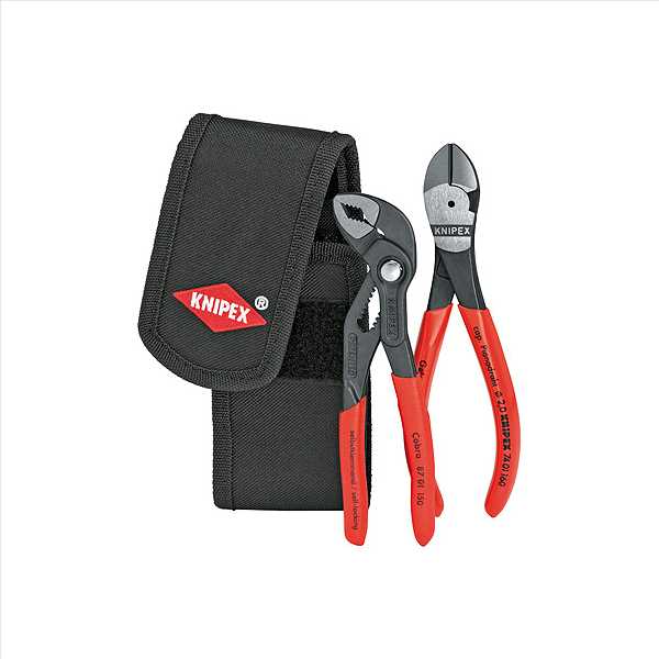 KNIPEX Zangenset in Gürteltasche