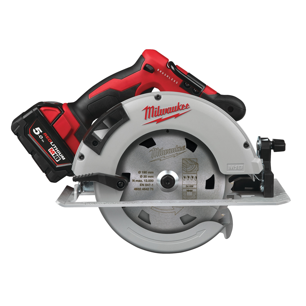 Akku-Handkreissäge MILWAUKEE 18V M18BLCS66-502X bürstenlos