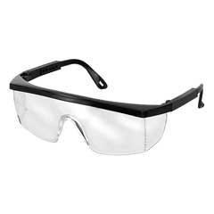 Bügelschutzbrille Poly 3 klar EN 166 UV-Schutz, verstellbare Bügel