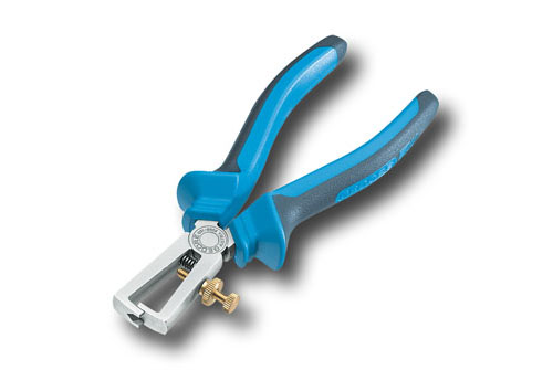 Abisolierzange 160 mm, 2-Komponentengriff, 8098-160 JC