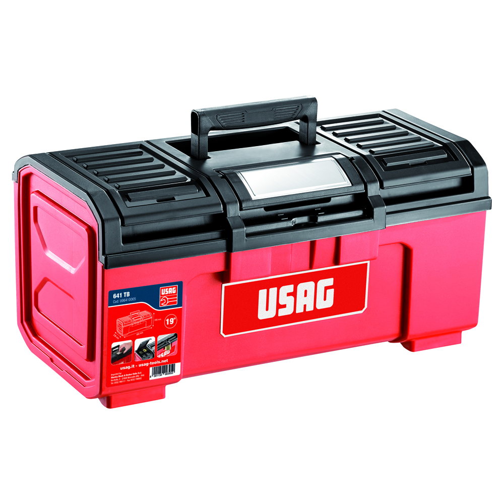 Werkzeugbox leer 493x256x248mm U641TB Kunststoff,herausnehmbare Einsätze